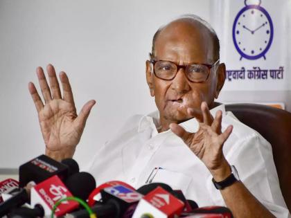 NCP Sharad Pawar's resignation was rejected, the committee approved the resolution | Sharad Pawar News सर्वात मोठी बातमी! शरद पवारांचा राजीनामा नामंजूर, समितीने ठरावच केला