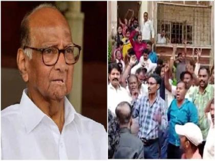 Sharad Pawar: NCP threatens Gunratna Sadavarte over Protest in front of Sharad Pawar's house | Sharad Pawar: शरद पवारांच्या घरासमोर आंदोलन करणाऱ्यांना सोडणार नाही; राष्ट्रवादी काँग्रेसची धमकी