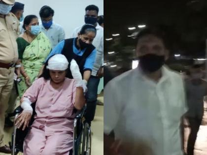 TMC officer loses three fingers in hawker attack during anti-encroachment drive, MNS Angry | ठाण्यात फेरिवाल्याने महापालिका अधिकाऱ्याची बोटे कापली; मनसे संतापली अन् थेट रस्त्यावर उतरली