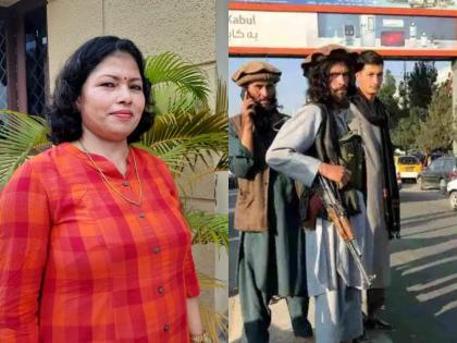 Afghanistan Taliban Crisis Dehradun woman recounts her escape from Taliban rule after fall of Kabul | Afghanistan Taliban Crisis: “एअरपोर्टवर पोहचताच तालिबानींनी गोळीबार सुरु केला...”; भारतात परतलेल्या सविता शाहींचा थरारक अनुभव