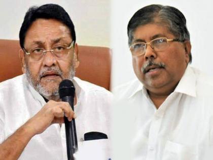 Maharashtra Budget Session: "If Nawab Malik does not resign, BJP will not allow convention"; Chandrakant Patil's warning | Maharashtra Budget Session: “नवाब मलिक यांचा राजीनामा घेतला नाही तर भाजपा अधिवेशन चालू देणार नाही”; चंद्रकांत पाटलांचा इशारा