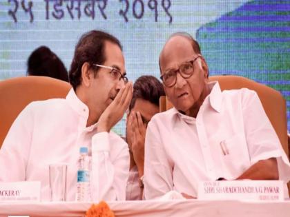 Uddhav Thackeray has dedicated his life at the feet of Sharad Pawar; BJP Sudhir mungantiwar target Shiv Sena | उद्धव ठाकरेंनी शरद पवारांच्या चरणी जीवन समर्पित केलंय; भाजपाचा शिवसेनेला टोला