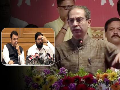 Uddhav Thackeray criticizes CM Eknath Shinde-Deputy CM Devendra Fadnavis | कंत्राटदार नेते बनायला लागले अन्...; उद्धव ठाकरेंचा शिंदे-फडणवीसांवर हल्लाबोल