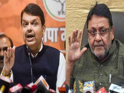 I stayed in a rented house in Mumbai for 4 months; Devendra Fadnavis reply to Nawab Malik | Devendra Fadnavis: “मुख्यमंत्रिपद सोडल्यानंतर मुंबईत ४ महिने भाड्याच्या घरात राहिलो, मग..”; देवेंद्र फडणवीसांचं नवाब मलिकांना उत्तर  