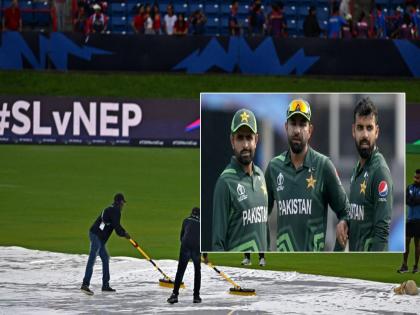   T20 World Cup 2024 SL vs NEP Sri Lanka out of World Cup as match against Nepal canceled due to rain | SL vs NEP : पावसानं श्रीलंकेला बुडवलं! दक्षिण आफ्रिकेची चांदी; पाकिस्तानची डोकेदुखी वाढली