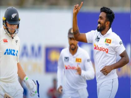 Sri Lanka vs New Zealand; Kiwis were bowled out for 88 runs and set this record for the second time | न्यूझीलंडसमोर लंकेचा डंका; किवींना ८८ धावांत 'ऑल आउट' करत दुसऱ्यांदा रचला 'हा' रेकॉर्ड