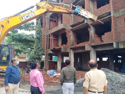 In 3 months, all illegal constructions in KDMC will be demolished; Big decision of the commissioner | ३ महिन्यात KDMC तील सर्व बेकायदा बांधकामे जमीनदोस्त करणार; आयुक्तांचा मोठा निर्णय