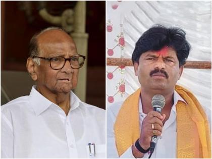 BJP MLA Gopichand Padalkar criticizes Sharad Pawar, Rohit Pawar | शरद पवारांचा एकेरी उल्लेख, रोहित पवारांवरही बरसले; भाजपा आमदार गोपीचंद पडळकरांचा घणाघात