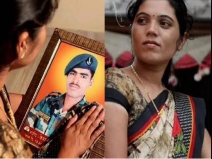 A 'Valentine's Gift' is become a dream come true; Yashoda Gosavi Feelings wife of martyed Keshav Gosavi | शहीद पतीचे स्वप्न सत्यात उतरविणे हेच ‘व्हॅलेंटाइन गिफ्ट’; वीरपत्नी यशोदा गोसावी यांची भावना