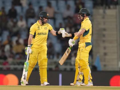 ICC ODI World Cup 2023 SL vs AUS Live : AUSTRALIA ARE BACK, beat Sri Lanka by 5 wickets and registered their first win in World Cup 2023. | SL vs AUS Live : ऑस्ट्रेलियाची गाडी रुळावर आली; श्रीलंकेवर स्पर्धेबाहेर जाण्याची ओढावलीय नामुष्की