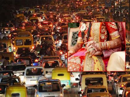 A husband ran away leaving his wife in a traffic jam in Bengaluru, Karnataka | वाहतूक कोंडीत कार अडकली; नवऱ्यानं संधी साधली, बायकोला एकटं सोडून धूम ठोकली