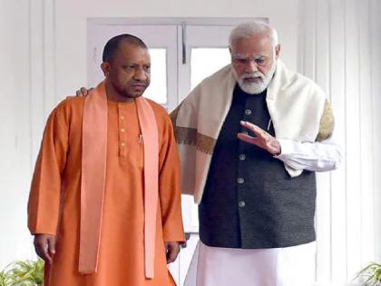 Uttar Pradesh Election 2022: BJP's 80:20 formula and Narendra Modi's 'plan' in Uttar Pradesh election | Uttar Pradesh Election 2022: उत्तर प्रदेशातील रणांगणात भाजपाचं ८०:२० चं सूत्र आणि नरेंद्र मोदींचा ‘प्लॅन’ 