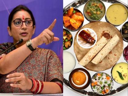 smriti irani revealed kyunki saas bhi kabhi bahu thi crew was served food with cockroaches | प्रसिद्ध मालिकेच्या सेटवरील जेवणात आढळलं झुरळ; स्मृती इराणींनी केला खुलासा