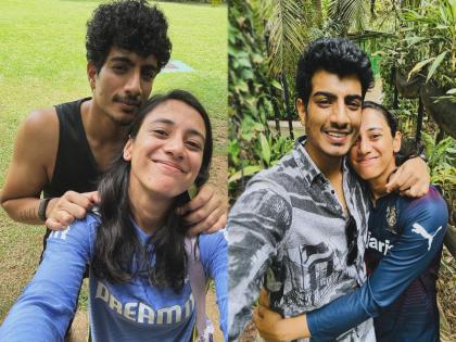 Smriti Mandhana's boyfriend Palash Muchhal wishes her on her birthday by sharing a romantic photo | "मी तुझ्याशिवाय...", Smriti Mandhana च्या वाढदिवशी बॉयफ्रेंड पलाशची रोमँटिक पोस्ट