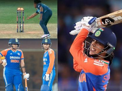 India Women vs Sri Lanka Women Smriti Mandhana Unfortunate Run Out After Brilliant 50 completes 500 Runs in Womens T20 World Cup | Smriti Mandhana ची शानदार फिफ्टी; ५०० धावांचा पल्लाही गाठला, पण...