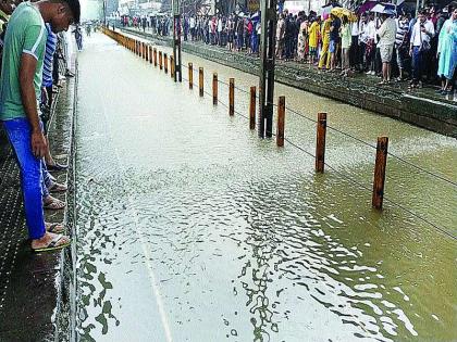 Wasai, Virar, Nalasopara again waterlogged! | वसई, विरार, नालासोपारा पुन्हा जलमय!