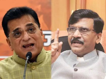 BJP leader Kirit Somaiya has criticized Shiv Sena leader Sanjay Raut | माफिया सेनेत दम असेल तर मला हात लावून दाखवा; किरीट सोमय्यांचा संजय राऊतांना इशारा