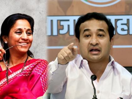 BJP MLA Nitesh Rane challenged NCP MP Supriya Sule | भाजपा आमदार नितेश राणेंचं प्रतिआव्हान; सुप्रिया सुळेंनी तारीख अन् वेळ ठरवावी, मी...