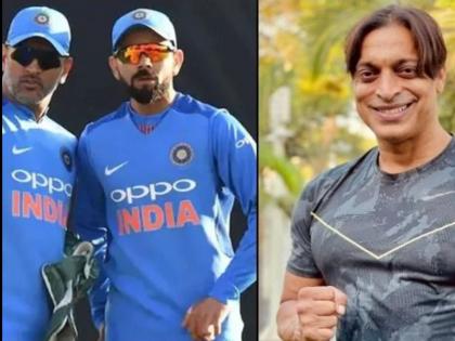 ICC T20 World Cup 2021 Ind vs Pak Live updates : Shoaib Akhtar gives a hilarious advice to Pakistan before India match  | T20 World Cup 2021 Ind vs Pak Live Score: भारतीय संघाला झोपेच्या गोळ्या द्या, विराट कोहलीला इंस्टाग्रामपासून दूर ठेवा; शोएब अख्तरचा पाकिस्तानी संघाला विचित्र सल्ला