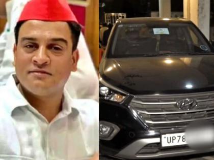 car seized in gangster case found parked at mla irfan solanki house shocking revelation in ed raid kanpur police | पोलीस रेकॉर्डमध्ये कार जप्त अन् प्रत्यक्षात कुटुंबच करतंय वापर; नेमकं काय आहे हे प्रकरण?