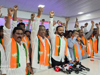 मोठी बातमी; सोलापुरातील राष्ट्रवादीच्या दोन माजी आमदारांसह शिंदे बंधूचा भाजपात प्रवेश