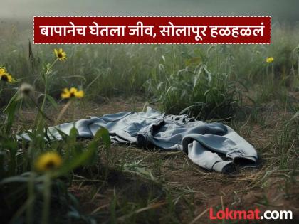 Horrific incident in Solapur! 7-year-old girl murdered and buried next to her house; Police exhume body | सोलापुरात भयंकर घटना! पोटच्या ७ वर्षाच्या मुलीला संपवलं अन् घराशेजारीच पुरलं; पोलिसांनी मृतदेह काढला बाहेर Horrific incident in Solapur! 7-year-old girl murdered and buried next to her house; Police exhume body | सोलापुरात भयंकर घटना! पोटच्या ७ वर्षाच्या मुलीला संपवलं अन् घराशेजारीच पुरलं; पोलिसांनी मृतदेह काढला बाहेर