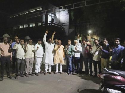 nataraj panel resounding victory in natya parishad elections | नाट्य परिषदेच्या निवडणुकीत नटराज पॅनलचा दणदणीत विजय