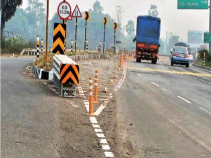 Shock absorber system at the site of Cyrus Mistry's accident | सायरस मिस्त्री यांचा अपघात झालेल्या ठिकाणी धक्काशोषक यंत्रणा 