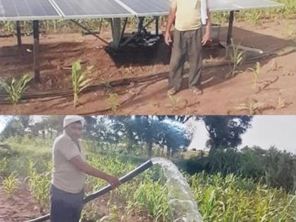 Farmers got relief from irrigation facility and electricity bill | दिवसा सिंचनाची सोय अन् वीज बिलातून झाली शेतकºयांची मुक्तता