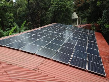 Mahavitraan itself pay the bill; Consumer got money by selling electricity generated from solar energy | महावितरणच देते बिल; सौरउर्जेतून तयार वीज विकून ग्राहक मालामाल