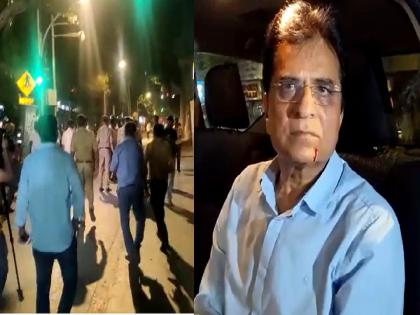 Kirit Somaiya: Shiv Sena's vishawanath Mahadeshwar complaint against Kirit Somaiya; Accused of putting a vehicle on the body of Shiv Sainiks | Kirit Somaiya: शिवसेनेची किरीट सोमय्यांविरोधात तक्रार; शिवसैनिकांच्या अंगावर गाडी घातल्याचा आरोप