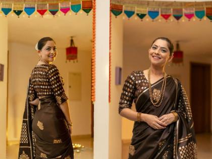 actress sonalee kulkarni bought a new house in Dubai On the occasion of diwali | पाडव्याच्या मुहूर्तावर अप्सरेने दुबईत खरेदी केलं नवं घर, फोटो शेअर करत म्हणाली...