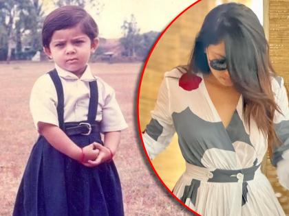 marathi actress sonalee kulkarni childhood photo in school uniform goes viral | शाळेच्या गणवेशातील 'या' चिमुकलीला ओळखलं का? मराठी सिनेसृष्टीची आहे 'अप्सरा'