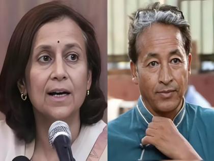 Leh violence: Sonam Wangchuk arrested; wife moves court seeking justice | लेह हिंसाचार : सोनम वांगचुक यांना अटक; न्याय मागण्यासाठी पत्नी कोर्टात Leh violence: Sonam Wangchuk arrested; wife moves court seeking justice | लेह हिंसाचार : सोनम वांगचुक यांना अटक; न्याय मागण्यासाठी पत्नी कोर्टात