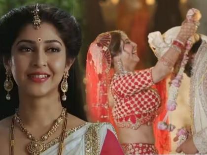 devon ke dev mahadev fame actress sonarika bhadariya tied knot with vikas parashar wedding video | 'देवों के देव महादेव' मधील पार्वती अडकली लग्नबंधनात! शाही विवाहसोहळ्यातील व्हिडिओ समोर
