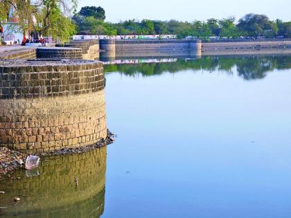 Changing face of Sonegaon lake in Nagpur | नागपूरच्या सोनेगाव तलावाचा बदलतोय चेहरा