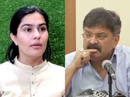  When asked about Sonia Duhan, Jitendra Awha folded his hands and said, "What is that..."  |  सोनिया दुहनबाबत विचारताच जितेंद्र आव्हाडांनी जोडले हात, म्हणाले, "त्या काय…’’ 