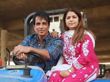 sonu sood tweeted after sister malvika loss in moga district punjab assembly polls | फोन नंबर याद है ना दोस्तों...? बहिण मालविकाच्या पराभवानंतर सोनू सूदचं पहिलं ट्विट 