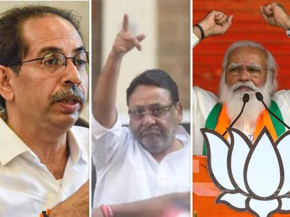 Shivsena Targeted BJP over Nawab Malik Arrested | २०२४ मध्ये मोदी-शाह अन् भाजपाच्या नाझी फौजांचे पतन होईल; शिवसेनेचा घणाघात