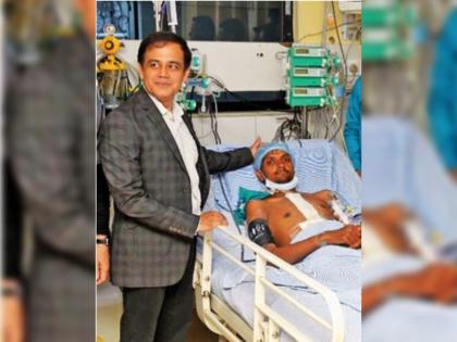 A tumor removed from the heart after eight hours of surgery; Success to doctor's efforts | आठ तासांच्या शस्त्रक्रियेनंतर हृदयातून काढली गाठ; डॉक्टरांच्या प्रयत्नांना यश