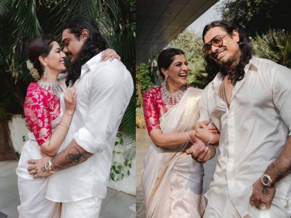 south actress Varalaxmi Sarathkumar engaged to mumbai based gallery artist Nicolai Sachdev | साऊथ अभिनेत्रीने मुंबईच्या गॅलरी आर्टिस्टबरोबर केला साखरपुडा, नुकताच दिला सुपरहिट सिनेमा