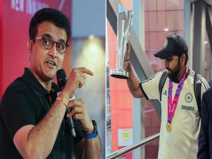  t20 world cup 2024 winner team india sourav ganguly speak on rohit sharma's captaincy  | आता ते सगळे मला विसरले! गांगुलीने अखेर तीन वर्षानंतर दिलं प्रत्युत्तर; एका दगडात दोन पक्षी मारले