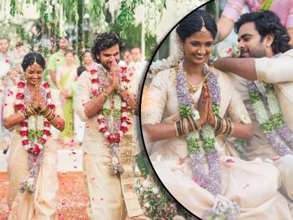 south actor ashok selvan get married with actress keerthi pandian | प्रसिद्ध दाक्षिणात्य अभिनेत्याने गुपचूप उरकलं लग्न, फोटो सोशल मीडियावर व्हायरल