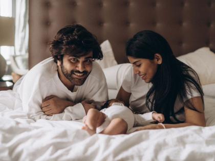 south Actor Sharwanand welcomes first child with wife Rakshitha pics viral | लोकप्रिय अभिनेत्याला मुलगी झाली हो! खास फोटो शेअर करत केला नावाचा उलगडा