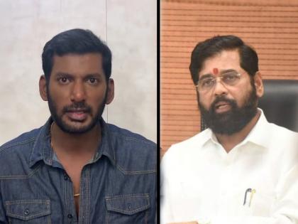 south actor vishal corruption allegations on censor board took 6.5 lakhs for his film mark antony hindi version | प्रसिद्ध दाक्षिणात्य अभिनेत्याचे सेन्सॉर बोर्डावर गंभीर आरोप; एकनाथ शिंदेंना टॅग करत म्हणाला, "चित्रपटासाठी ६.५ लाख..."