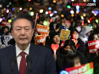 South Korea imposes travel ban on President Yoon Suk Yeol under criminal investigation for alleged treason | दक्षिण कोरियाच्या राष्ट्रपती कार्यालयात छापेमारी; यून यांना देश सोडण्यास मज्जाव