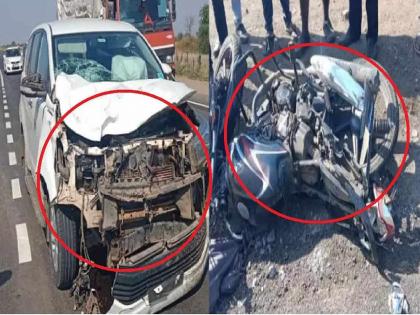 Accident of mother and son death on the spot after being hit by an Innova car, incident at Panchvati | एकाच दिवशी काळाची झडप; मायलेकाच्या मृत्यूनं गावकरी सुन्न, ३ बहिणी पोरक्या झाल्या