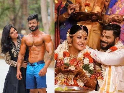 South actress's sruthi shanmuga priya husband dies of heart attack; Married a fitness coach 1 year ago | साऊथ अभिनेत्रीच्या पतीचं हार्टअटॅकनं निधन; १ वर्षापूर्वी केलं होतं फिटनेस कोचशी लग्न