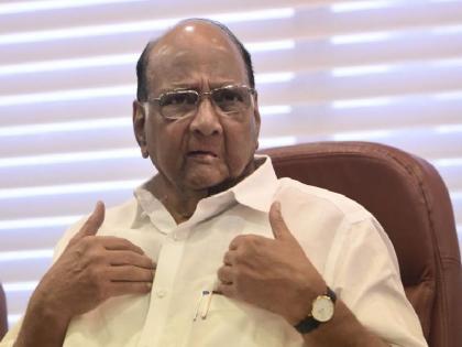 Reservation of Maratha by changing the Constitution, we support: Pawar | घटनेत बदल करून मराठ्यांना आरक्षण द्या, आमचा पाठिंबा आहेः पवार