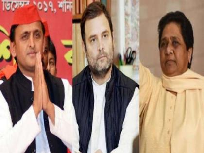 Uttar Pradesh SP and BSP's alliance for Lok Sabha elections | उत्तर प्रदेशात सपा व बसपाची लोकसभा निवडणुकीसाठी आघाडी